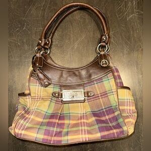 Chaps Plaid Multicolor Women's Bag: SOLD